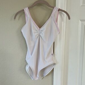 Yumiko custom Tiffany style leotard, size small.